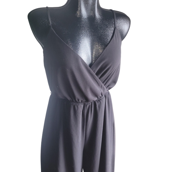 Lily Rose Black Sleeveless Jumpsuit M - Picture 3 of 4